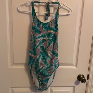 Art Class Tropical Girls Swimsuit | Girls XL |